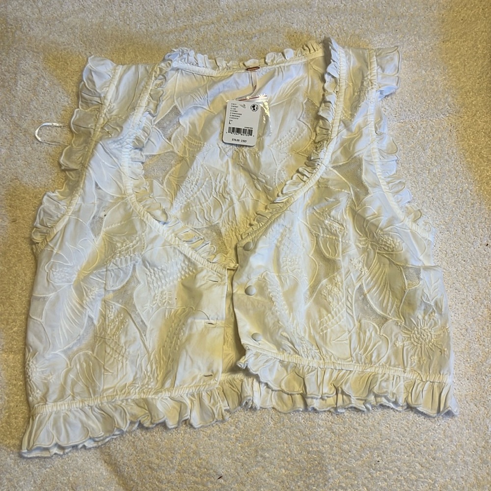 Free people NWT lace top